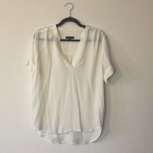 Jcrew Drapey Band-collar Popover (size small)